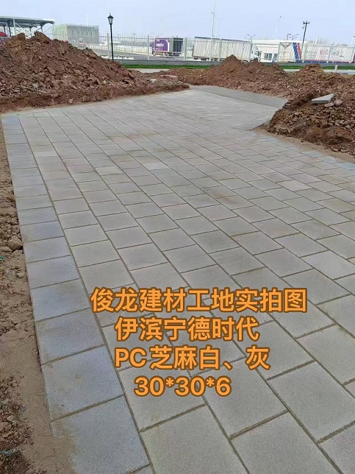 洛陽伊濱寧德時代 PC芝麻白、灰 30*30*6